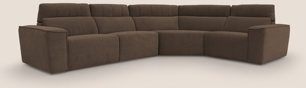 Clark Divano modulare angolare REVERSIBILE con opzione relax elettrico