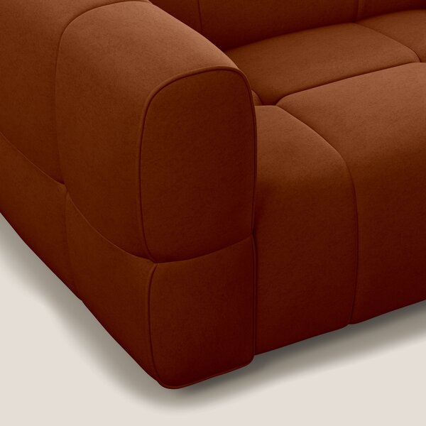 Giotto Divano modulare a 3 sedute con opzione relax elettrico in micro