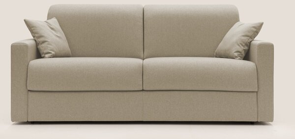 Chris Divano letto matrimoniale in tessuto impermeabile T13 beige
