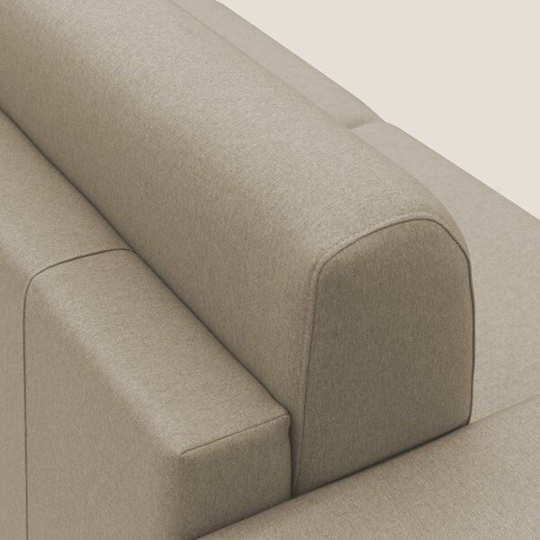 Chris Divano letto matrimoniale in tessuto impermeabile T13 beige
