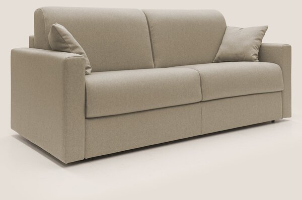 Chris Divano letto matrimoniale in tessuto impermeabile T13 beige
