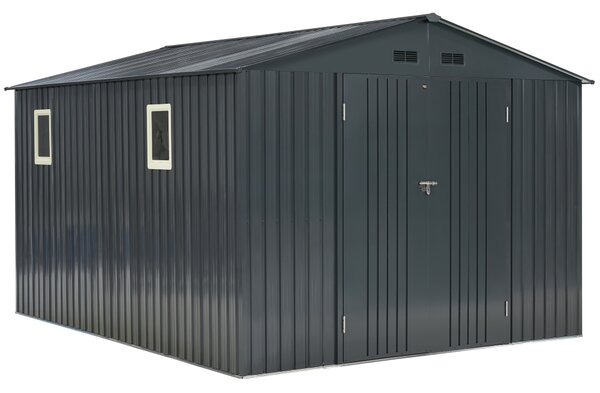 Casa degli attrezzi in metallo Helsinki 3 x 3,7 m Store Boss antracite