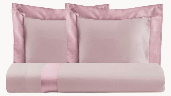 Set biancheria da letto in flanella di cotone Sharon, set da 2