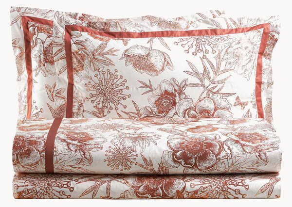 Set biancheria da letto in cotone Secret Garden, set da 4