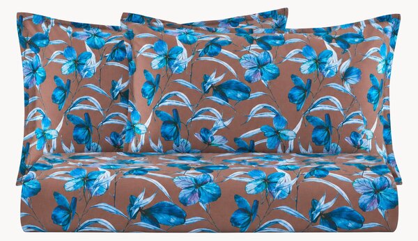 Set biancheria da letto in cotone Autumn, set da 3