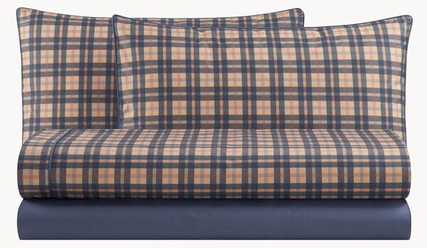 Set biancheria da letto in cotone Lennon, set da 4