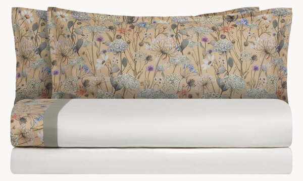 Set biancheria da letto in cotone Calipso, set da 4