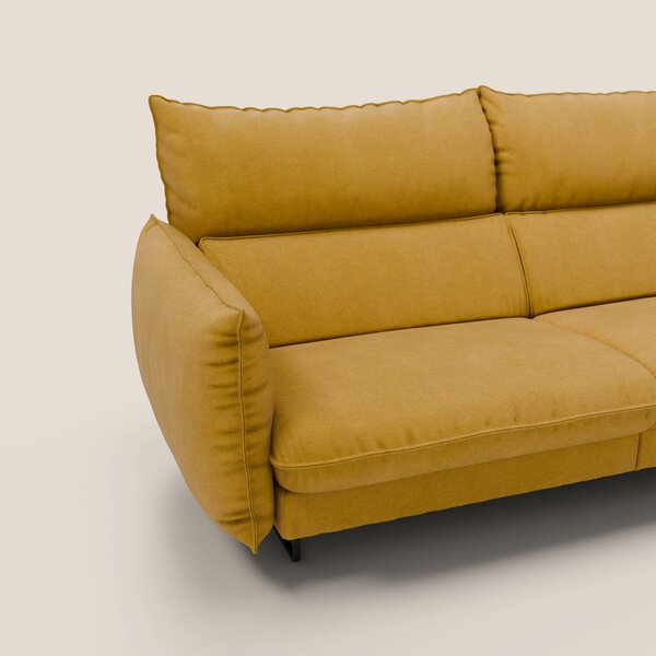 Monamour Divano dal design moderno con opzione relax elettrico in micr