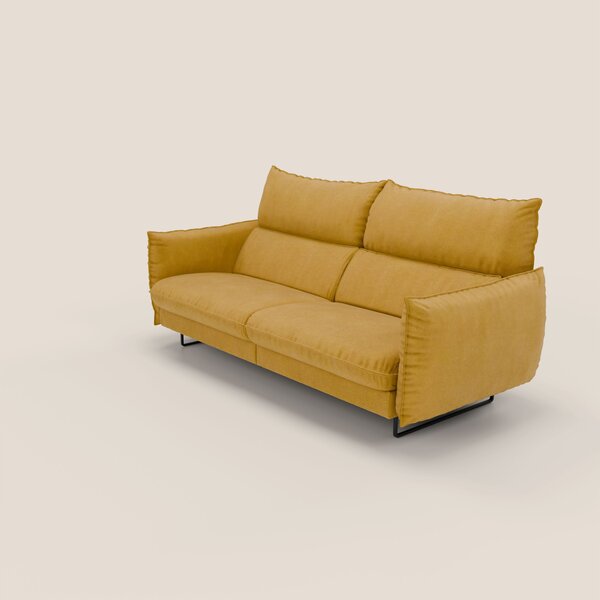 Monamour Divano dal design moderno con opzione relax elettrico in micr