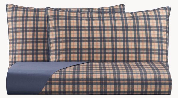 Set biancheria da letto in cotone Lennon, set da 3