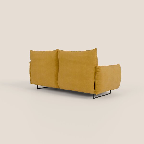 Monamour Divano dal design moderno con opzione relax elettrico in micr