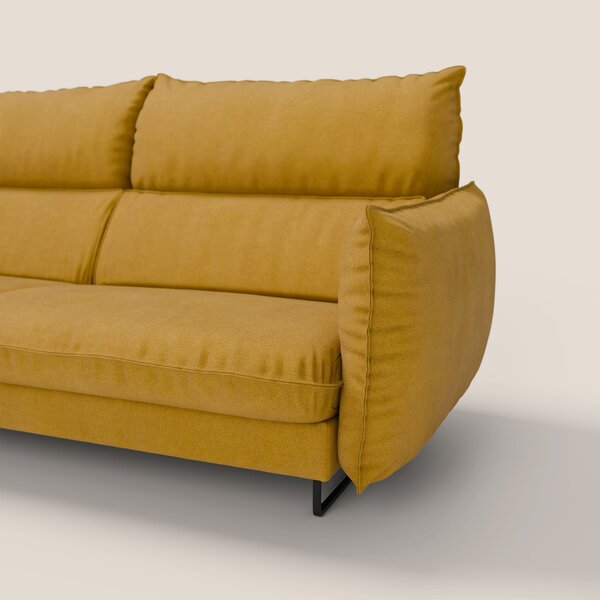 Monamour Divano dal design moderno con opzione relax elettrico in micr