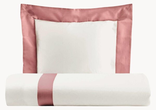 Set biancheria da letto in flanella di cotone Sharon, set da 2