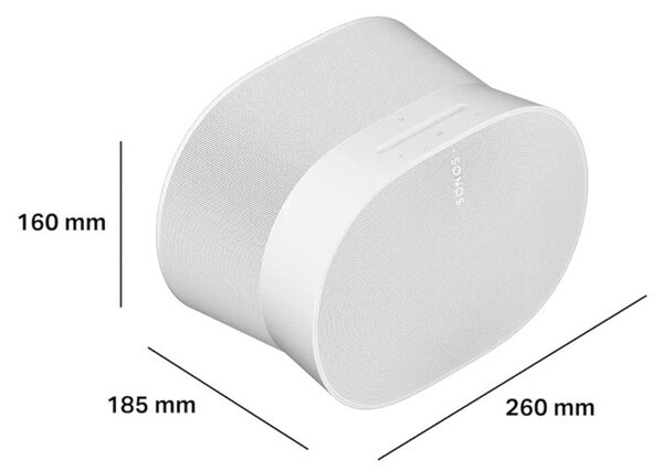 Sonos Era 300 White Diffusore Wireless Dolby Atmos TruePlay Wi-Fi AirPlay2 Bluetooth Multiroom Voice Control
