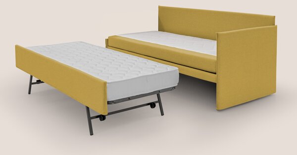 Durini Divano duplex con doppio letto in tessuto simil cotone impermea