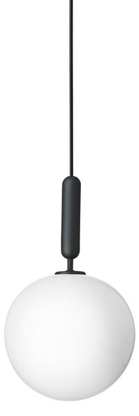 Lampada a sospensione Nuura Aps, Miira 1 Large, dimmerabile, Bianco, Soggiorno, Vetro, Design