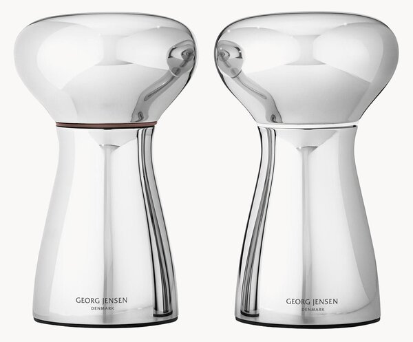 Set saliera e pepiera in acciaio inox Alfredo 2 pz