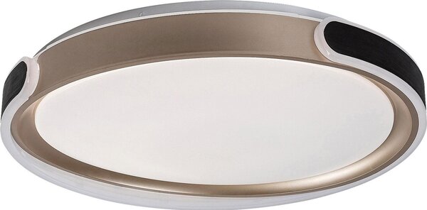Rabalux 71292 Plafoniere Jindri LED 48 metallo plastica nero/ oro