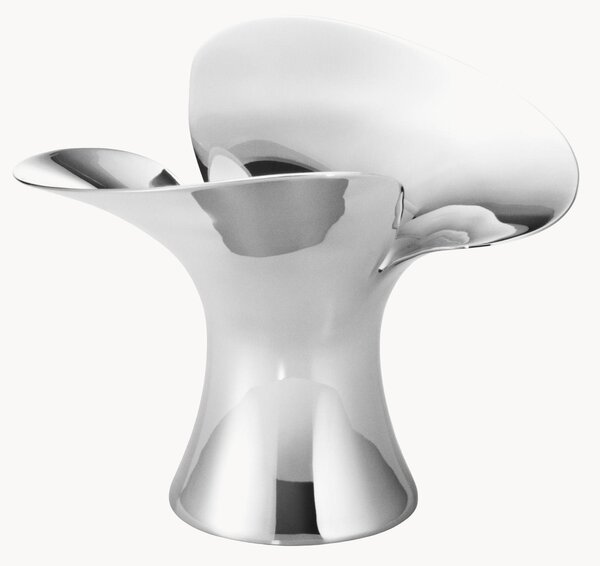 Set di 2 candelabri in acciaio inossidabile Bloom