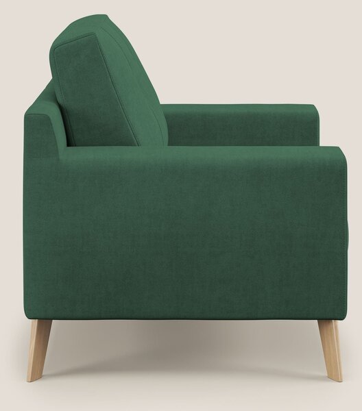 Danish poltroncina in tessuto morbido impermeabile T02 verde