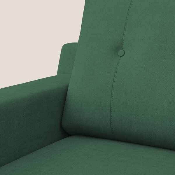 Danish poltroncina in tessuto morbido impermeabile T02 verde