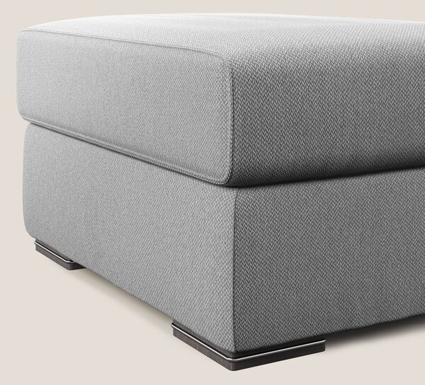 Sun pouf apribile contenitore in tessuto smacchiabile ad acqua T05 gri
