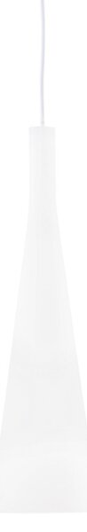 Sospensione Moderna Milk Vetro Bianco 1 Luce E27