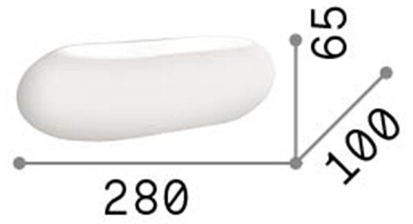 Applique Moderna Moris Vetro Bianco 2 Luci G9 3W 3000K Luce Calda