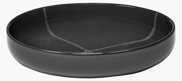 Piatti fondi in porcellana con smalto reattivo Zuma 2 pz