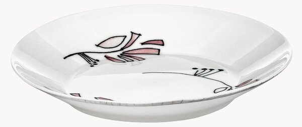 Set di 2 piatti fondi Fiore Rosa