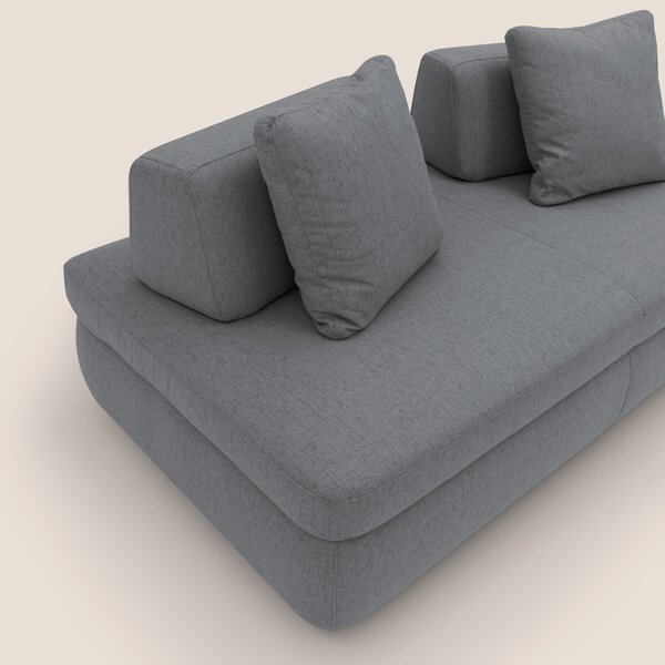 Gransasso Divano letto matrimoniale dal DESIGN innovativo in tessuto i