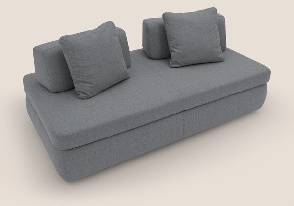Gransasso Divano letto matrimoniale dal DESIGN innovativo in tessuto i