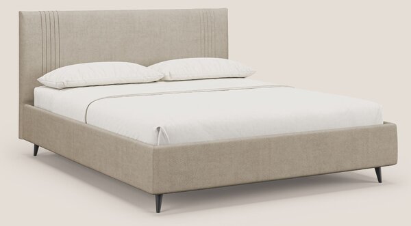 Yvonne letto contenitore in morbido tessuto impermeabile T02 beige
