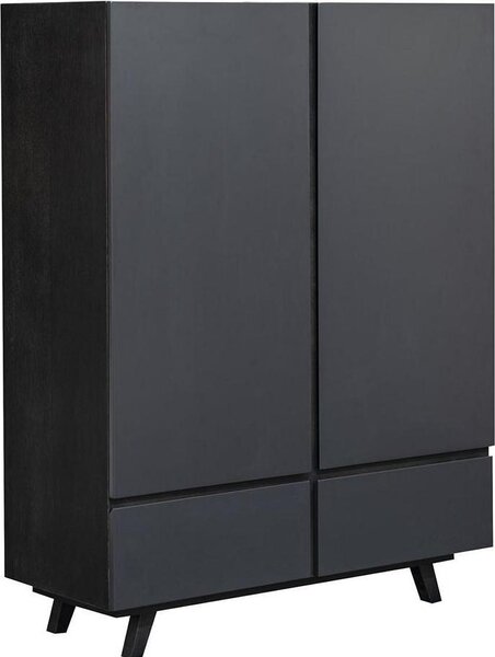 Armadio Designer Armadi opachi Mobili Soggiorno Legno Nero Design