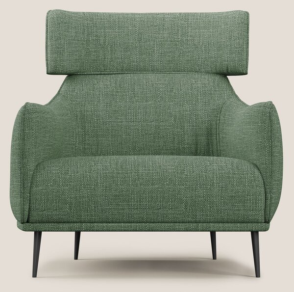 Zelda Poltroncina dal design moderno in morbido tessuto impermeabile T