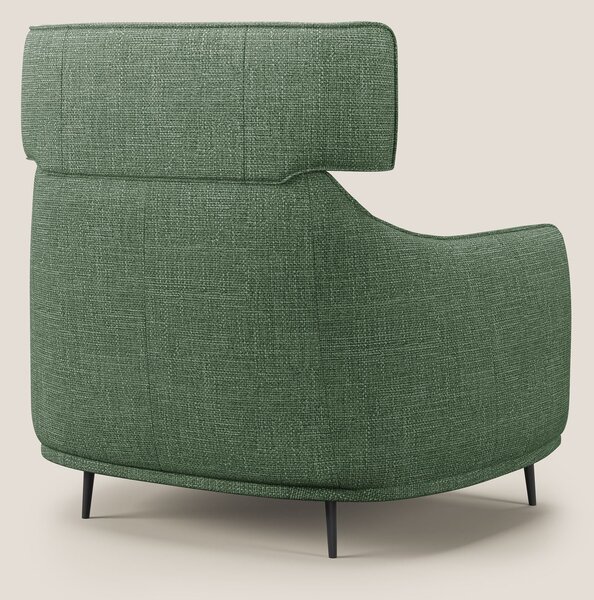 Zelda Poltroncina dal design moderno in morbido tessuto impermeabile T