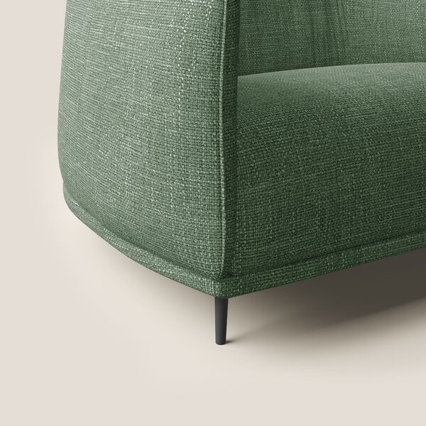 Zelda Poltroncina dal design moderno in morbido tessuto impermeabile T