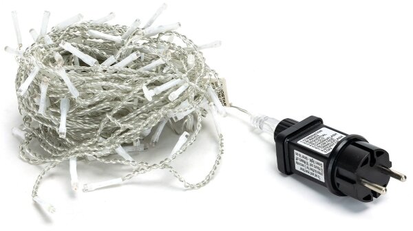 BRILAGI - Catena luminosa natalizia LED per esterni 600xLED/6W/8 funzioni 33m IP44 bianco freddo