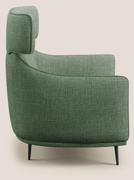 Zelda Poltroncina dal design moderno in morbido tessuto impermeabile T