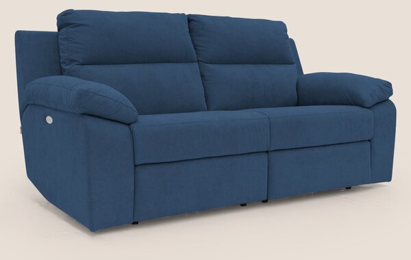 Romeo Divano relax con recliner elettrico in morbido tessuto impermeab