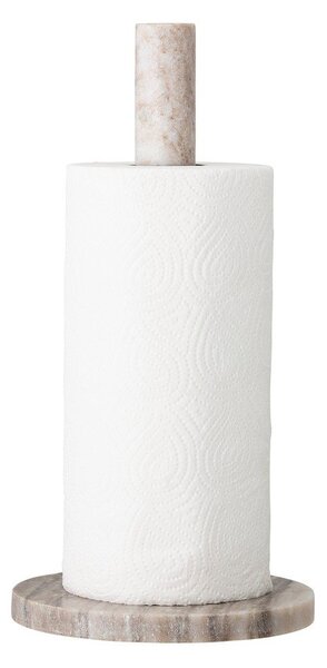 Portarotolo da cucina verticale di colore naturale in marmo ø 15 cm Emy – Bloomingville