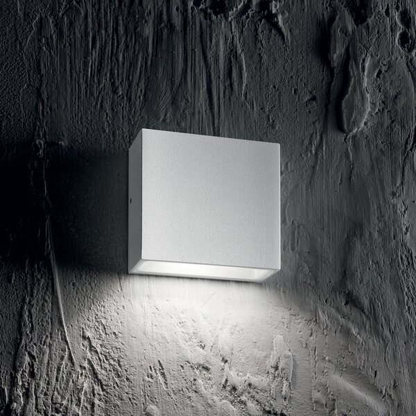 Applique Moderna Tetris-1 Alluminio Bianco 1 Luce G9