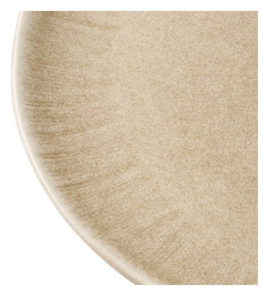 Set di piatti beige in gres 4 pz ø 27 cm Viola – House Nordic