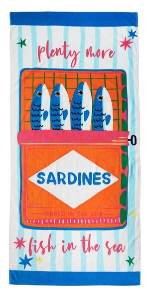 Telo mare in cotone 76x160 cm Sardines – Catherine Lansfield