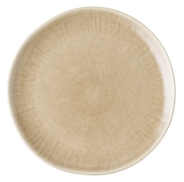 Set di piatti beige in gres 4 pz ø 27 cm Viola – House Nordic