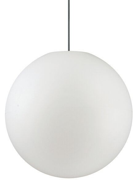 Sospensione Moderna Sole Alluminio Bianco 1 Luce E27 D50Cm