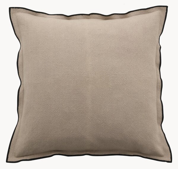 Copricuscino in misto cotone e lino Altair