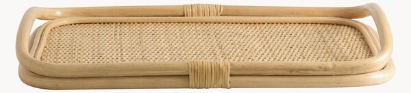 Vassoio da portata in rattan Figus