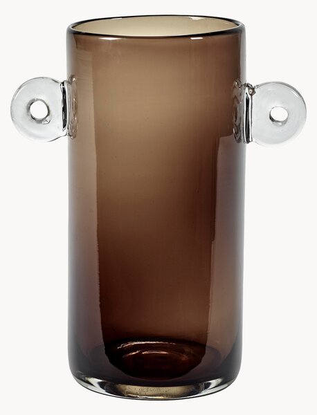 Vaso in vetro soffiato Wind & Fire, alt. 31 cm