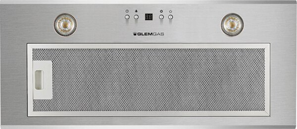 Glem Gas Cappa Cucina Aspirante Sottopensile Incasso Larghezza 70 cm Profondit 29 cm Classe C colore Acciaio Inox - GHF773IX